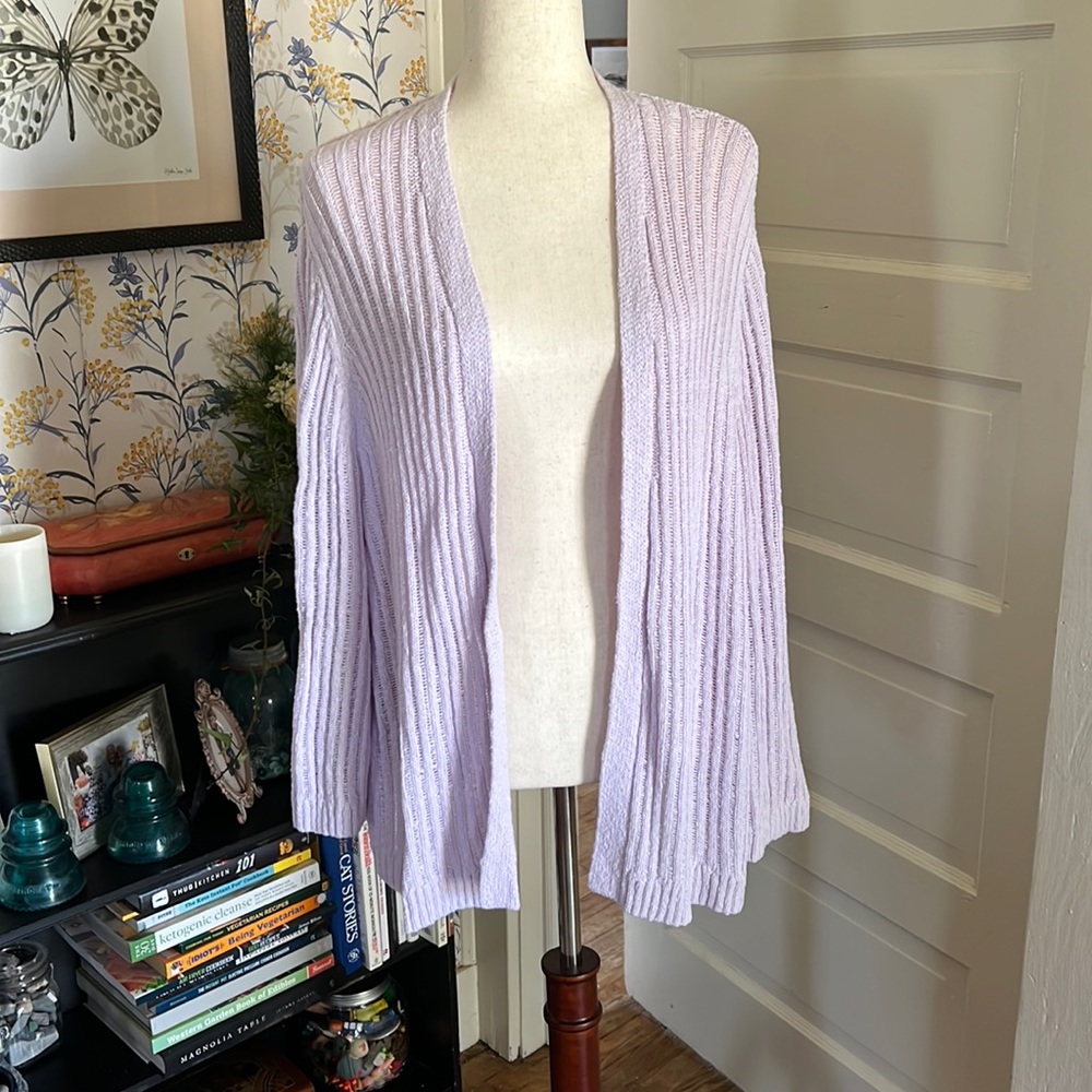 Pale Purple Cardigan